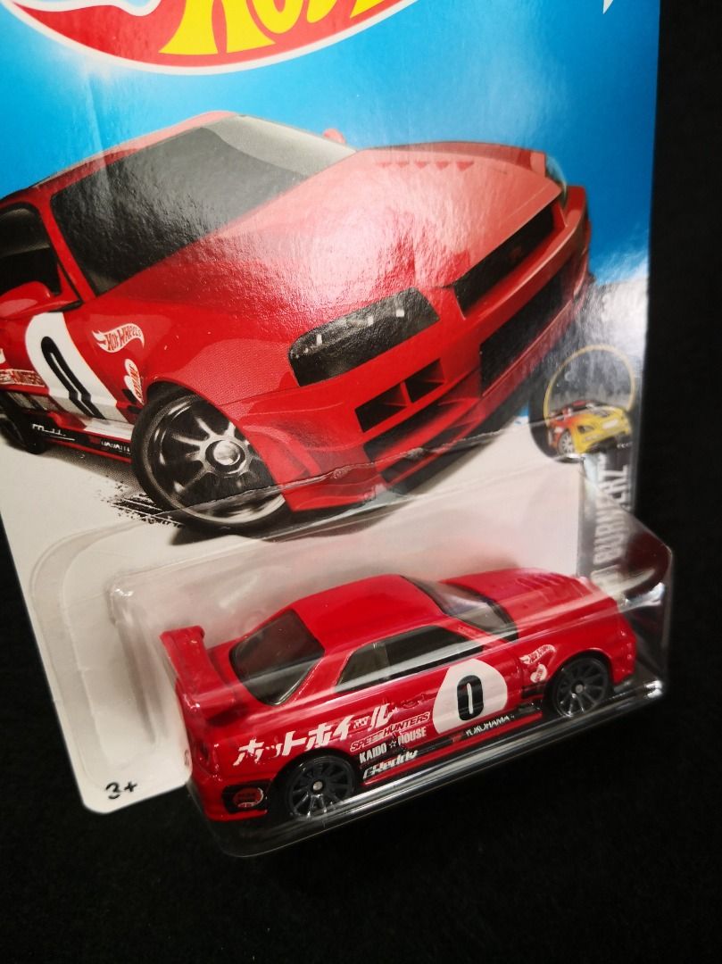 Hot Wheels Nissan Skyline Gt R R Red Need For Speed Yokohama Hobbies Toys Toys Games On