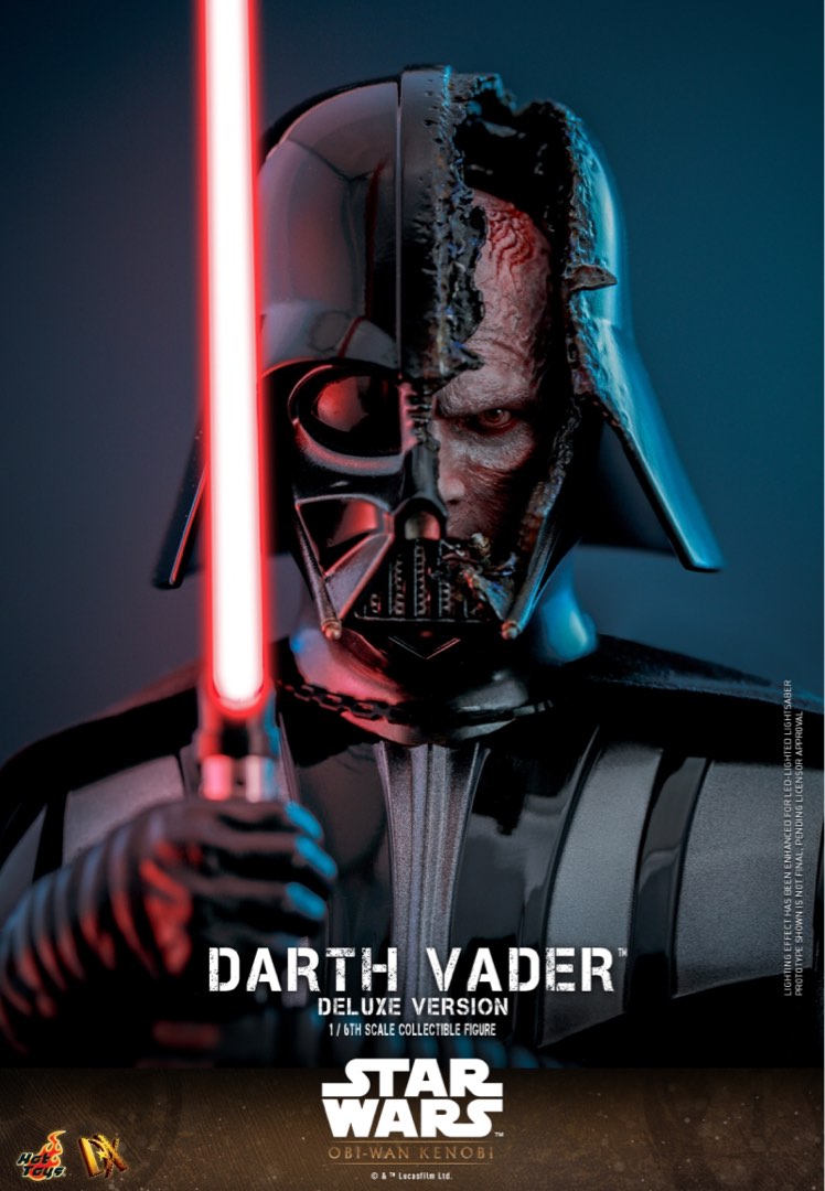 Hot Toys DX28B Star Wars Obi Wan Kenobi 1 6th Scale Darth Vader Collectible Figure Deluxe