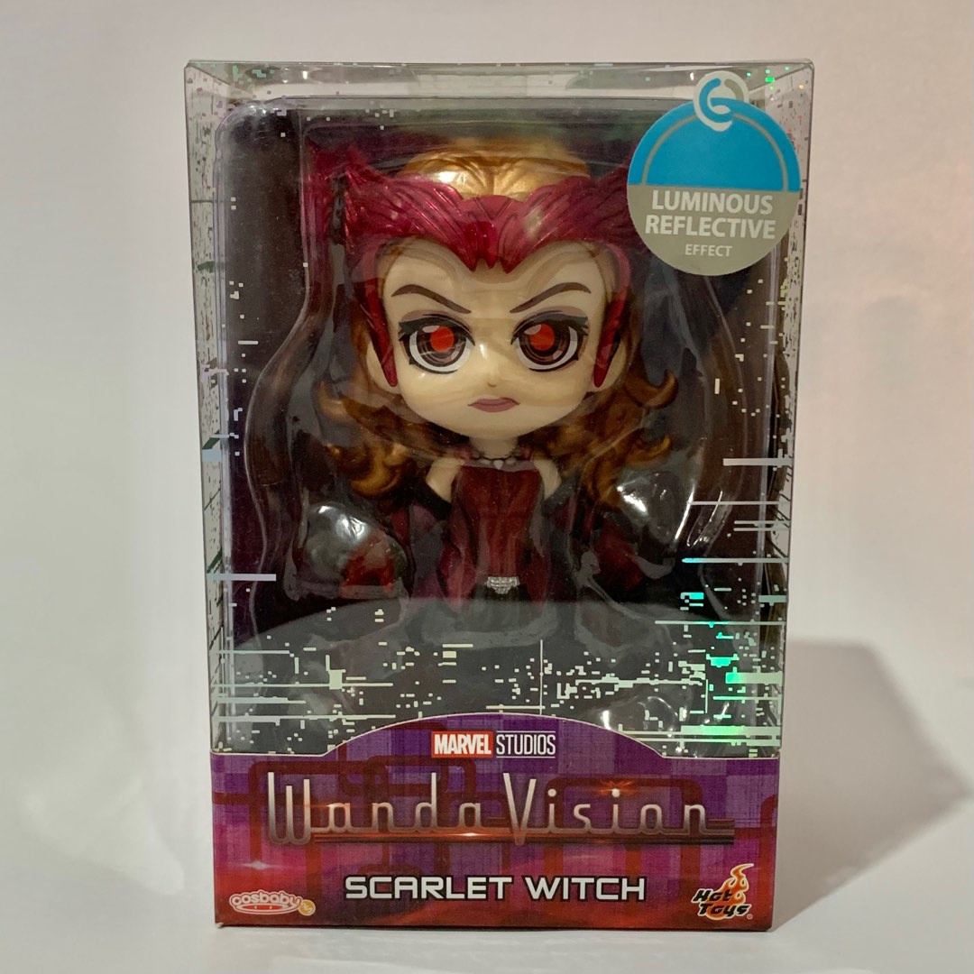 COSBABY Scarlet Witch WandaVision Hot Toys Luminous Reflective