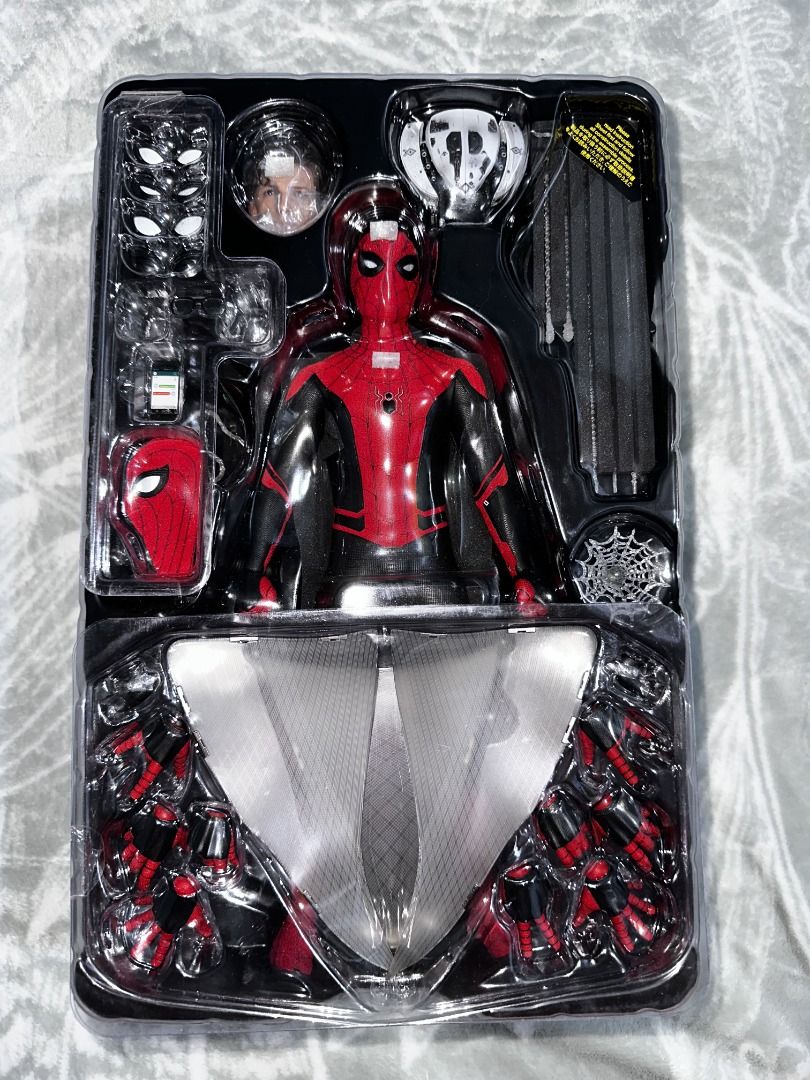 Hot Toys Spider Man Upgraded Suit Hobbies Toys Toys Games On Carousell