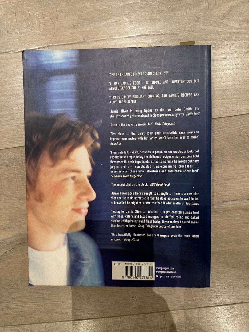JAMIE OLIVER NAKED CHEF ORIGINAL BOOK 興趣及遊戲 書本 文具 教科書 Carousell