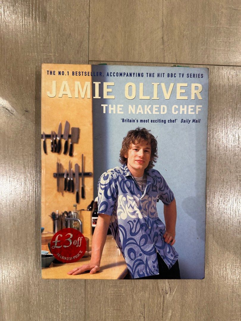 JAMIE OLIVER NAKED CHEF ORIGINAL BOOK 興趣及遊戲 書本 文具 教科書 Carousell