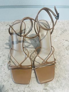 Charles Keith Nude Heels Women S Fashion Footwear Heels On Carousell