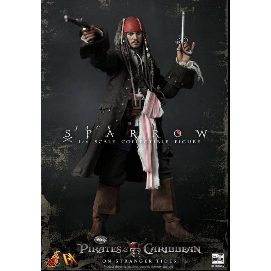 Hot Toys Th Scale Captain Jack Sparrow Dx Pirates Of The Caribbean On Stranger Tides