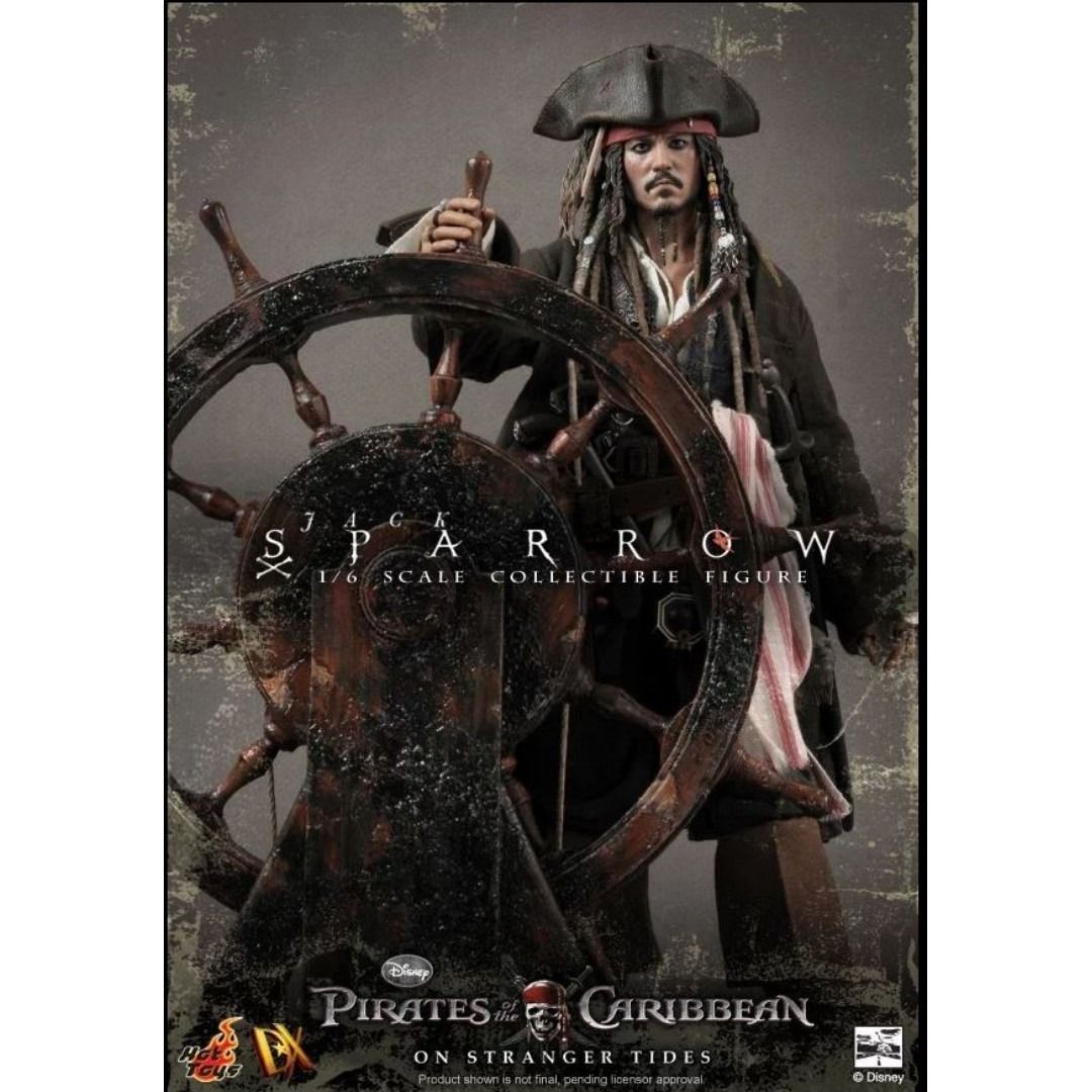 Hot Toys Th Scale Captain Jack Sparrow DX Pirates Of The Caribbean On Stranger Tides