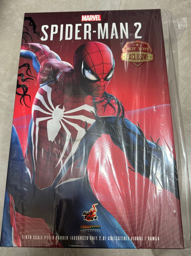 全新 Hot Toys hottoys VGM54 Marvel s Spider Man 2 Peter Parker Advanced Suit 2 0 興趣及遊戲 玩具 遊戲