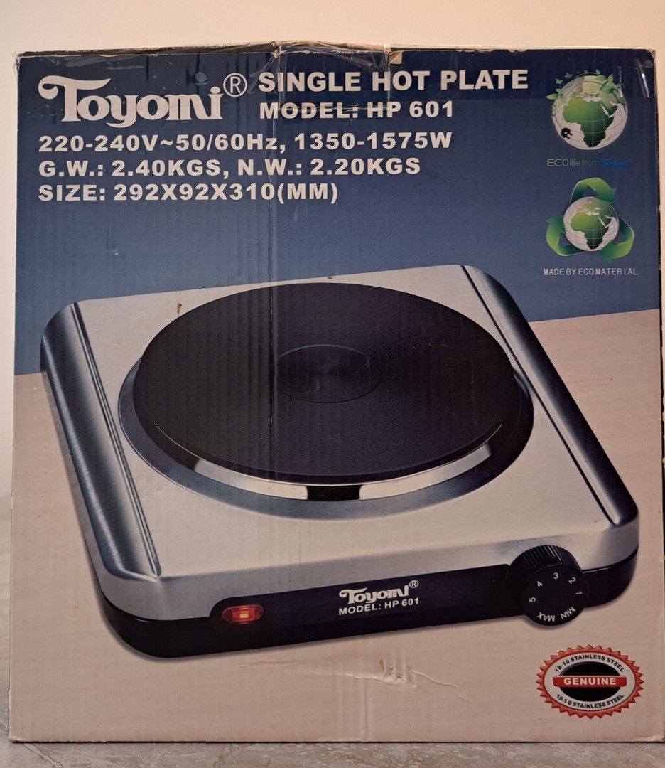TOYOMI Single Hot Plate HP TV Home Appliances Kitchen Appliances Hobs Hoods On Carousell