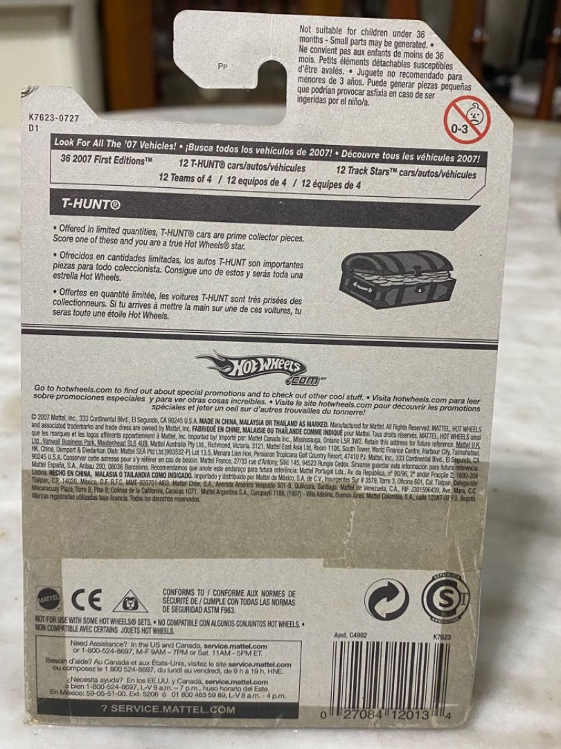 Hot Wheels Evil Twin T Hunt Hobbies Toys Toys Games On Carousell