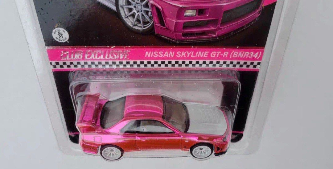 Hot Wheels Rlc Pink Nissan Skyline R34 Hobbies Toys Toys Games On Carousell