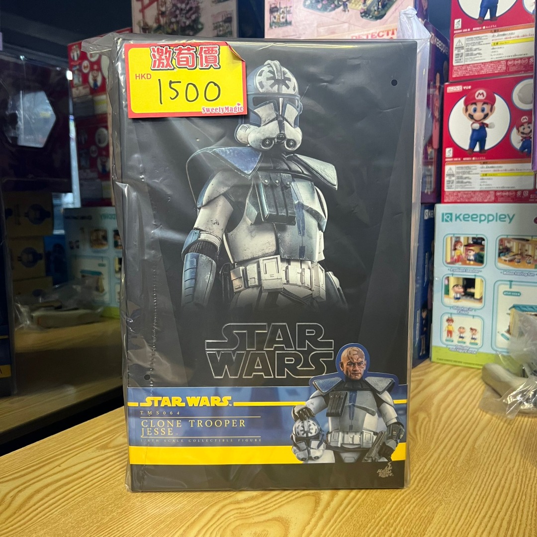 旺角信和中心地鋪門市全新 Hot Toys TMS064 STAR WARS THE CLONE WARS CLONE TROOPER JESSE 星球大戰 複製人戰爭 tms 064