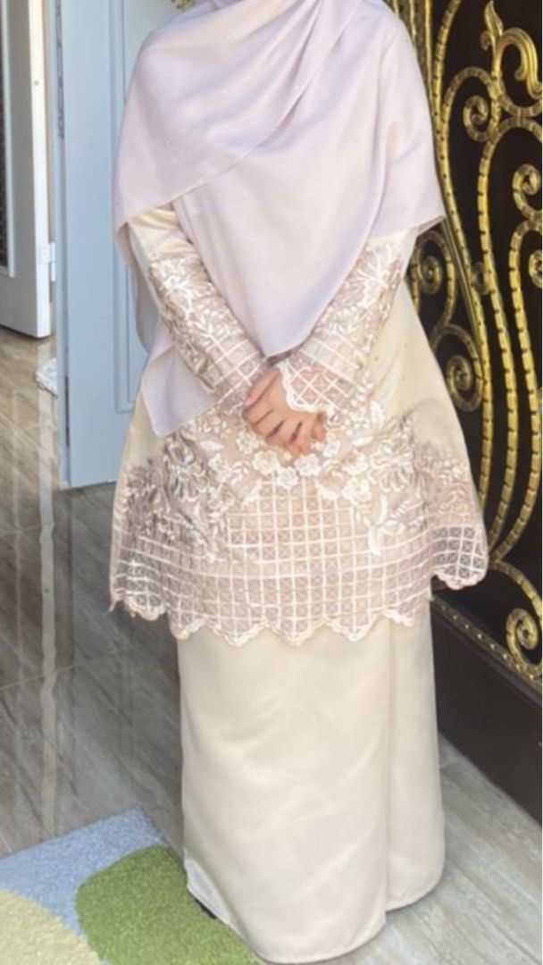 Hijabistahub Baju Kurung Nude Women S Fashion Dresses Sets