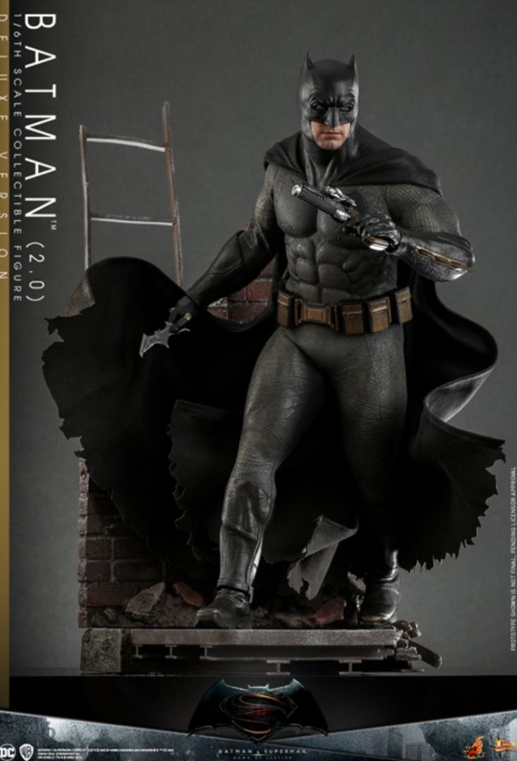 Hot Toys Movie Masterpiece Series MMS DC Comics BvS Batman V Superman Dawn Of Justice Batman
