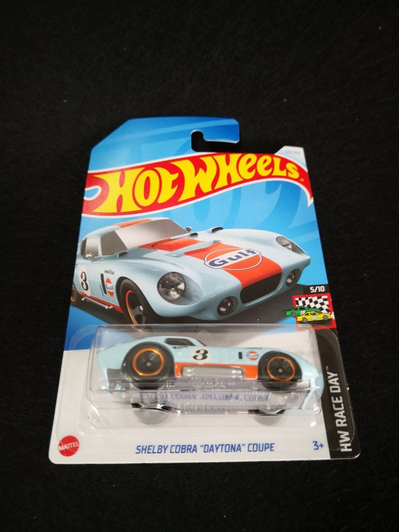 Hot Wheels Shelby Cobra Daytona Coupe Gulf Hobbies Toys Toys Games On Carousell