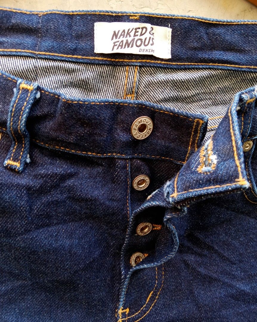 Naked Famous Denim Elephant Supima Soft Selvedge Jeans Men S