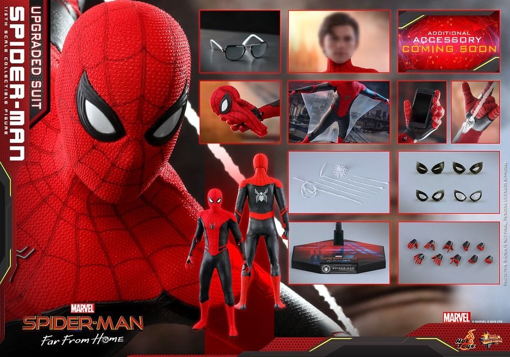 Hot Toys Hottoys Spiderman Upgraded Suit MMS 542 興趣及遊戲 玩具 遊戲類 Carousell