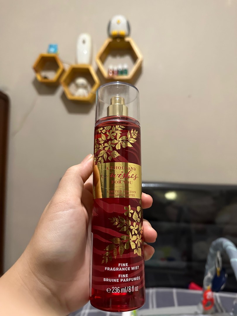 New Bbw Bodymist A Thousand Wishes For You Limited Edition Kesehatan