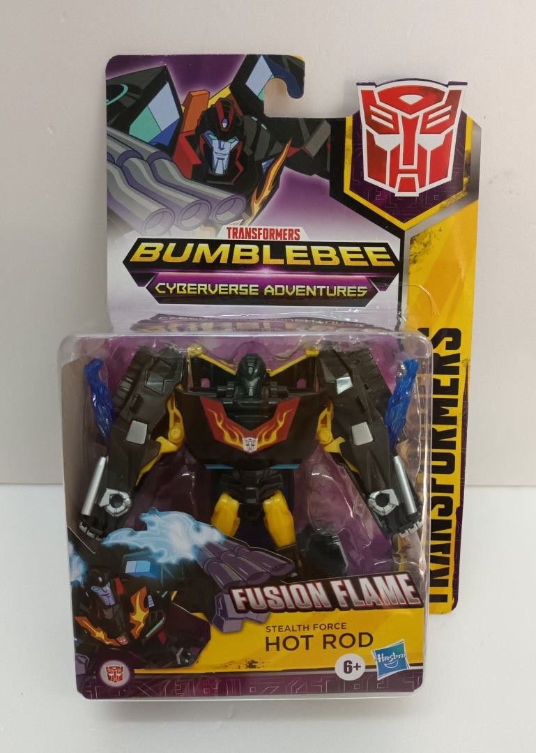 變形金剛 Transformers Cyberverse Battle Bumblebee Megatron Sound wave Hot Rod 大黃蜂 麥加登 聲波 火棒 Action