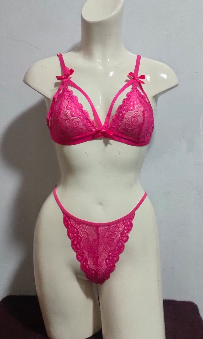 Sexy Pink Lingerie Women S Fashion Undergarments Loungewear On Carousell