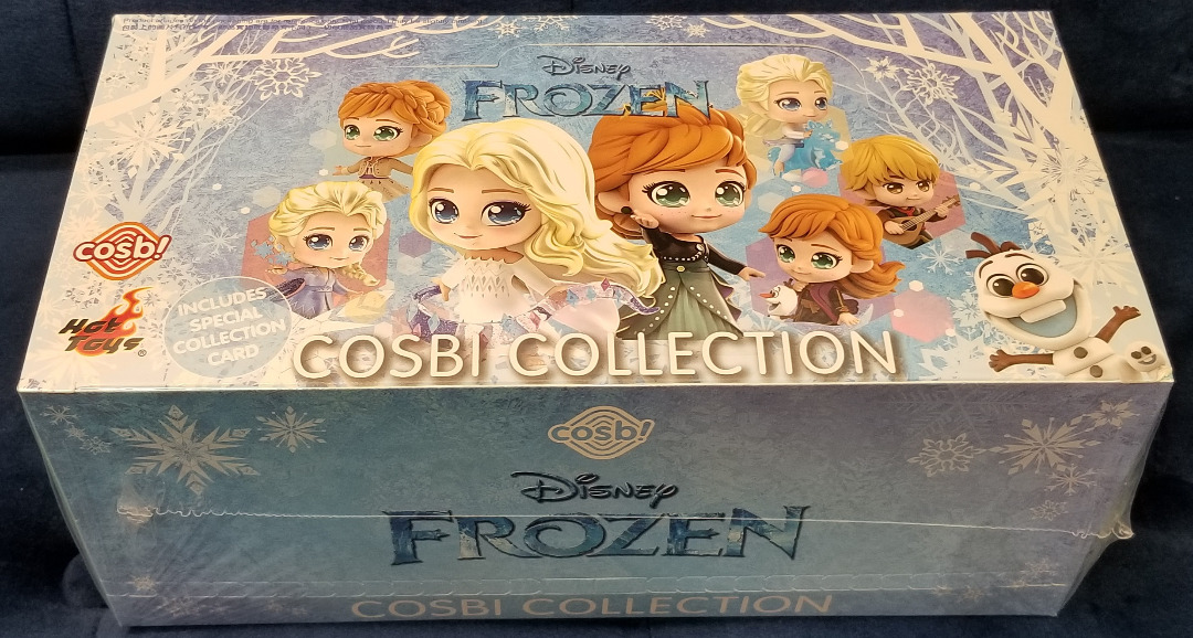 原盒盲盒 Blind Box Whole Box Hot Toys Cosbi CBX131 迪士尼 Disney 冰雪奇緣 Frozen 迷你公仔擺設 Mini Figure 艾莎 Elsa