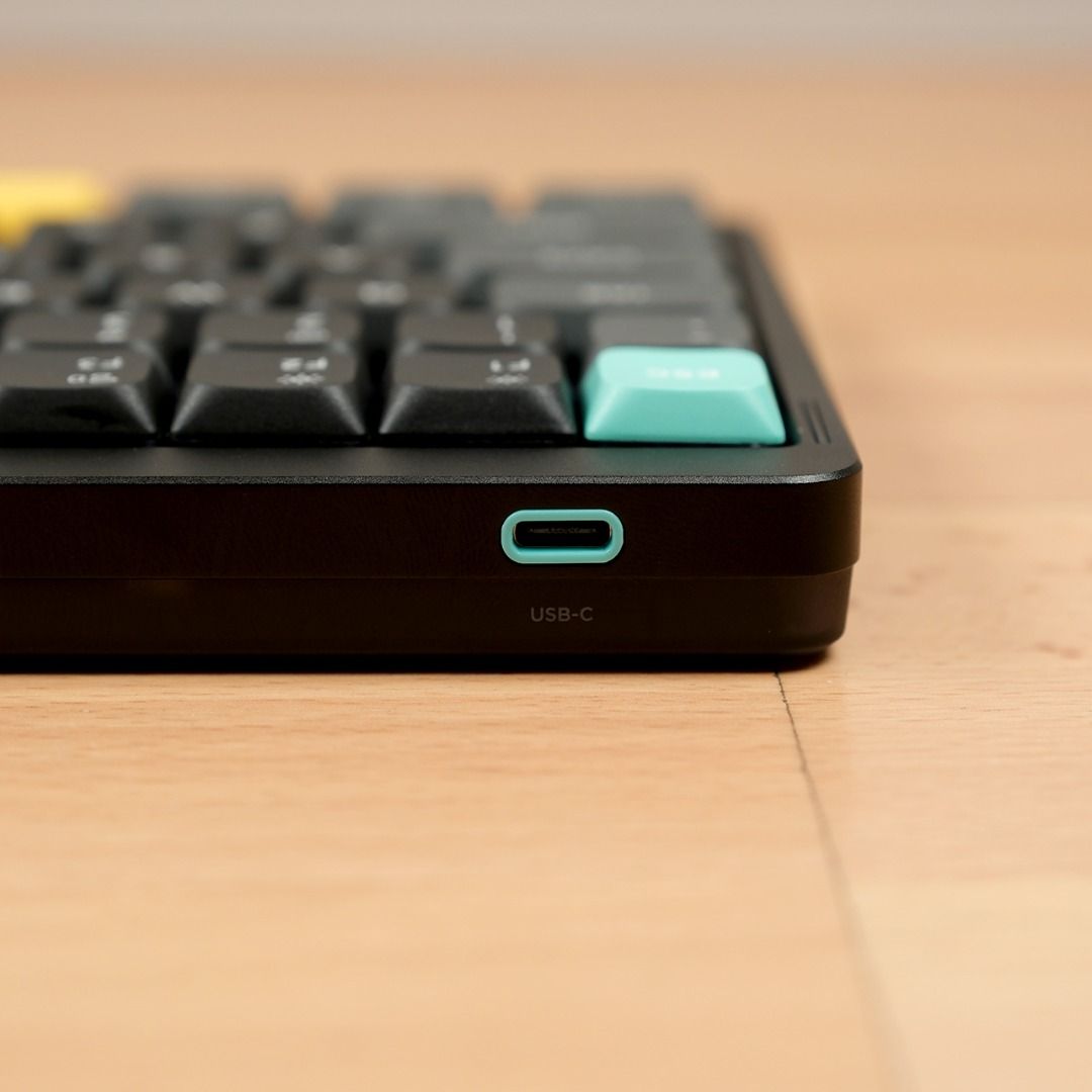 Nuphy Air V Low Profile Mechanical Keyboard Wisteria Hot Swappable Rgb Usb C Bluetooth