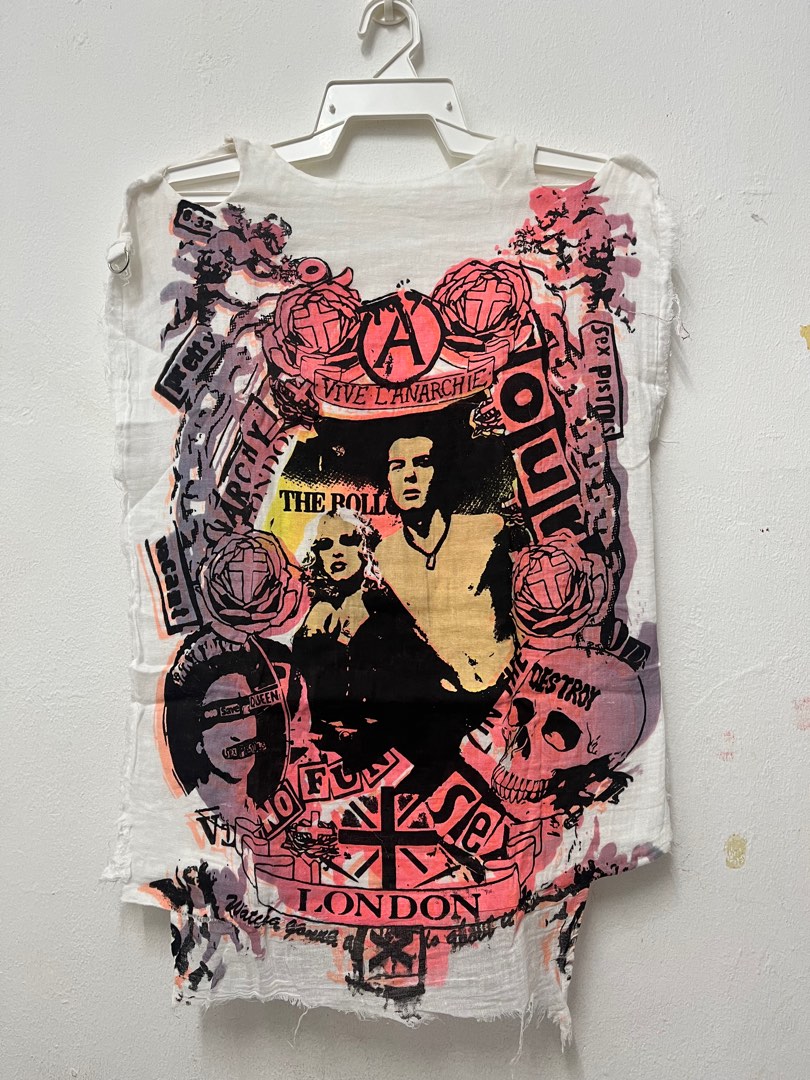 Sid Nancy Sex Pistol Seditionaries Punk Men S Fashion Tops Sets