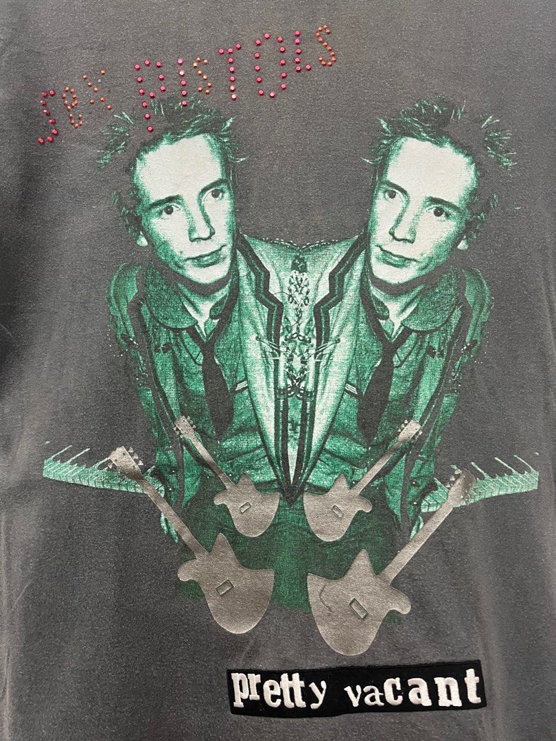 Sex Pistol Pretty Vacant Johnny Rotten Men S Fashion Tops Sets