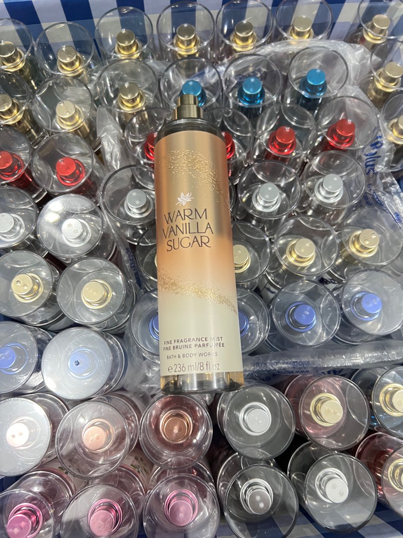 Authentic Bbw Warm Vanilla Body Mist Beauty Personal Care