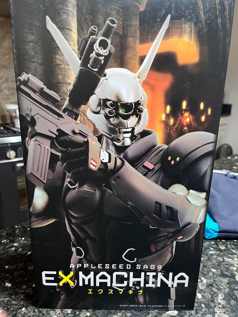 Hot Toys Appleseed Saga Ex Machina Briareos Hecatonchires Figure And Deunan Knute Set
