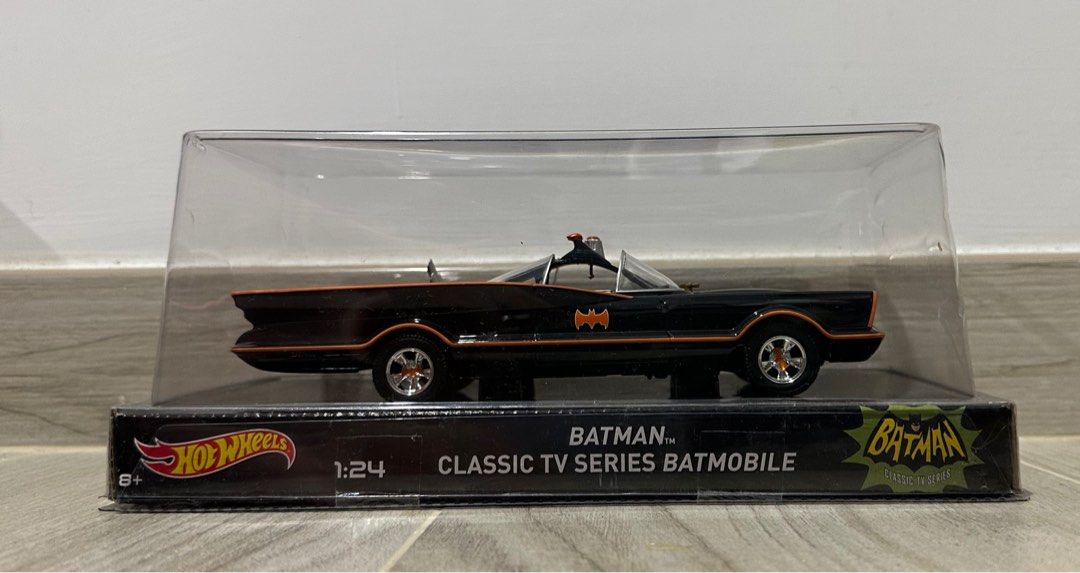 Hot Wheels Batman Classic Tv Series Batmobile Scale