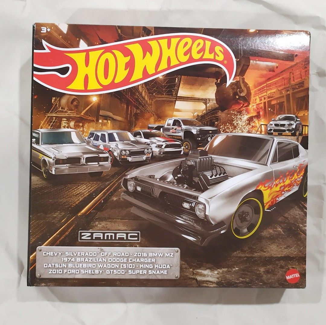 HOT WHEELS ZAMAC PREMIUM BOXSET SILVERADO BMW DODGE DATSUN CUDA FORD SHELBY Hobbies Toys