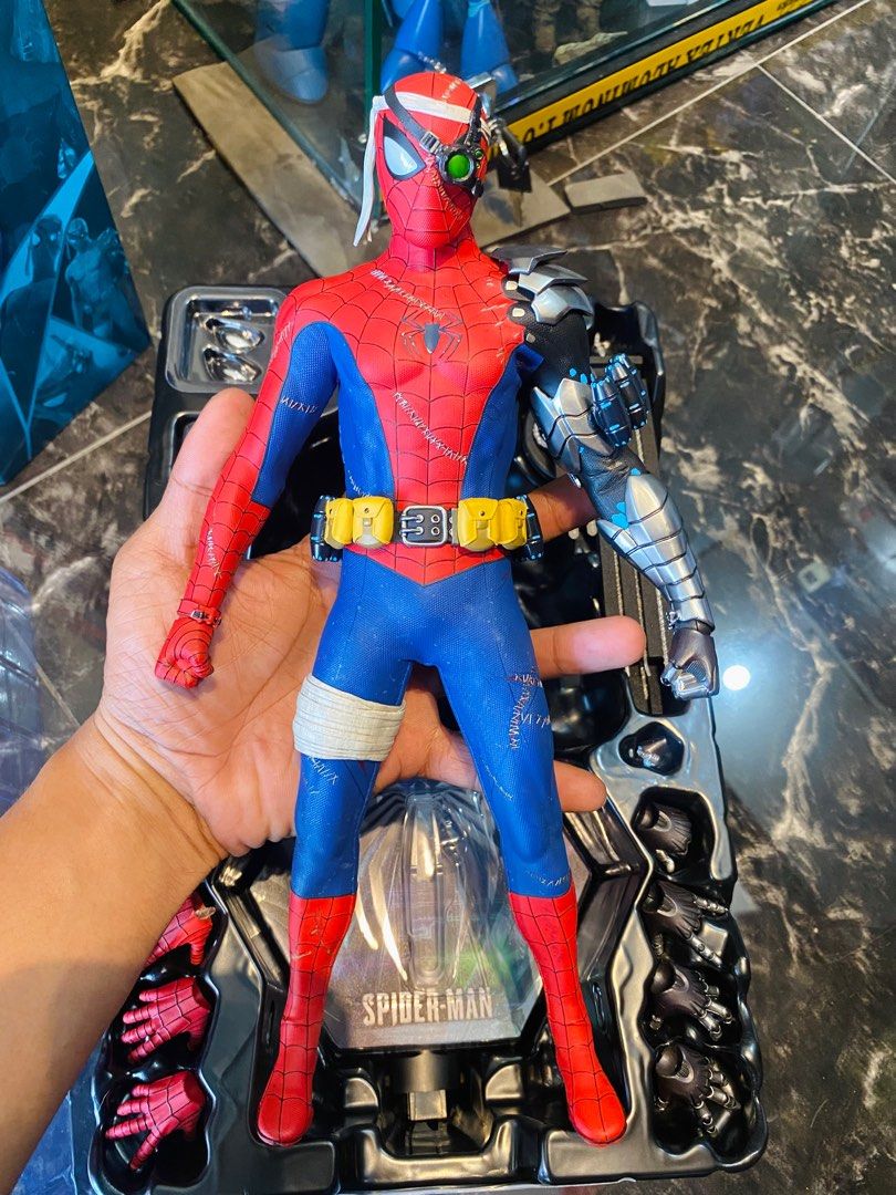 Hot Toys Cyborg Spiderman Hobbies Toys Toys Games On Carousell