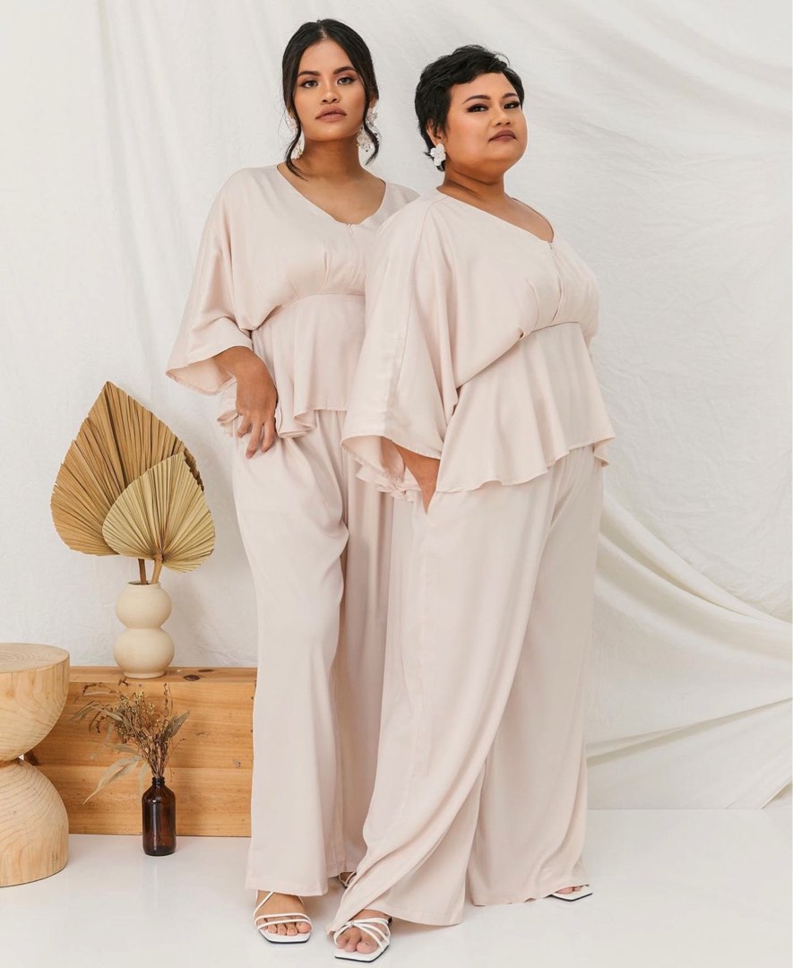 Mariska Coord Nude Women S Fashion Dresses Sets Sets Or Coordinates On Carousell