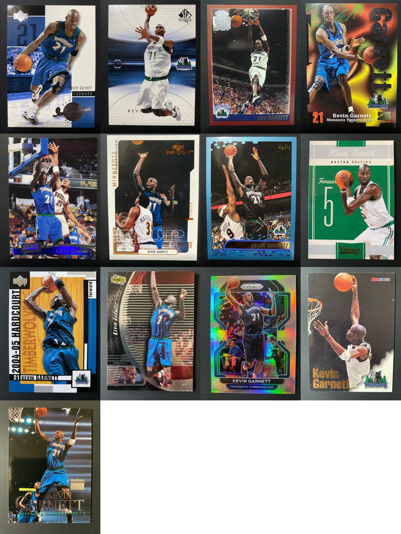The Big Ticket Kevin Garnett NBA Cards For Sale Updated Feb112023 On
