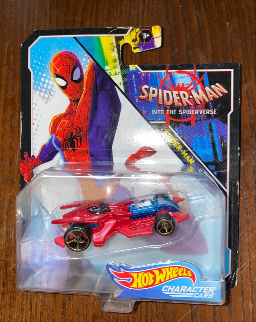 Hot Wheels Spider Man 2099 Stealth Suit Spider Man Miles Morales Mysterio Spider Machine GP7