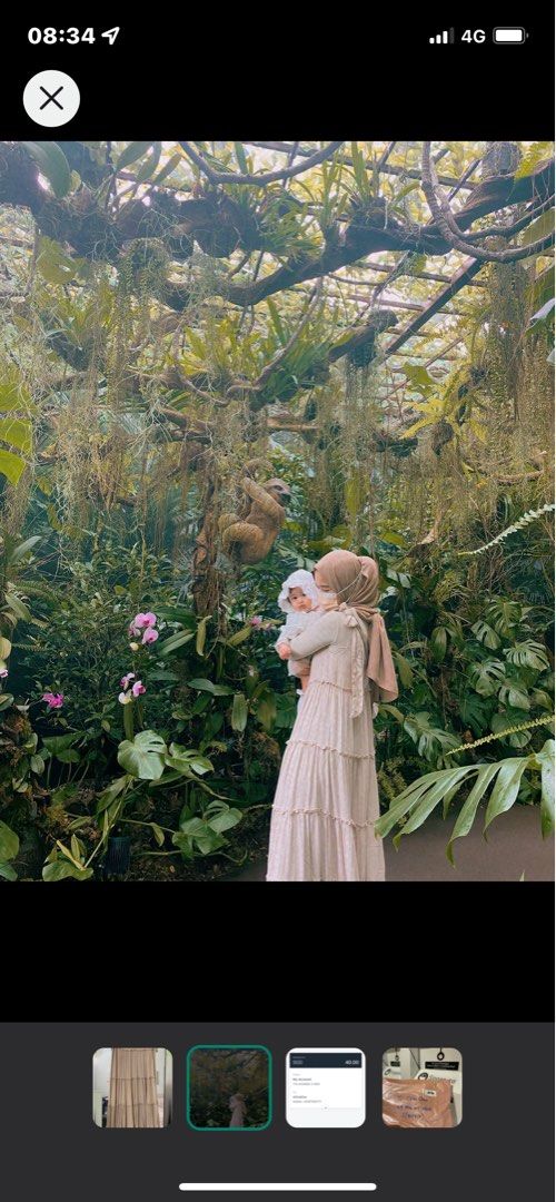 Lb Kasha Tie Shoulder Tiered Maxi Dress In Nude Women S Fashion Dresses Sets Dresses On