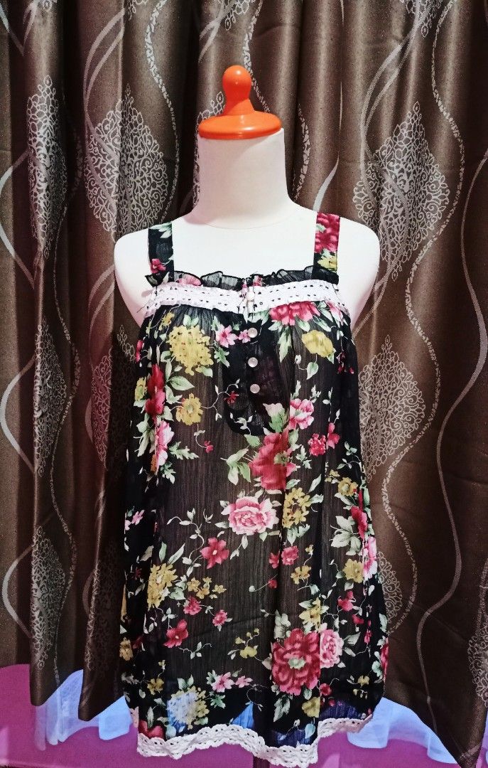 Lingerie Hitam Premium Fesyen Wanita Pakaian Wanita Gaun Rok Di Carousell