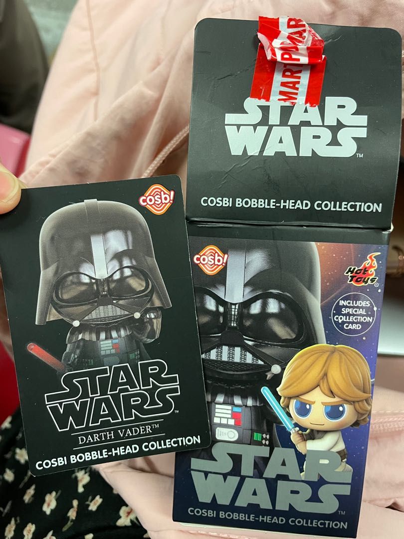 Wtt Only Hot Toys Cosbi Bobble Head Star Wars Darth Vader Bnif Hobbies Toys Toys Games