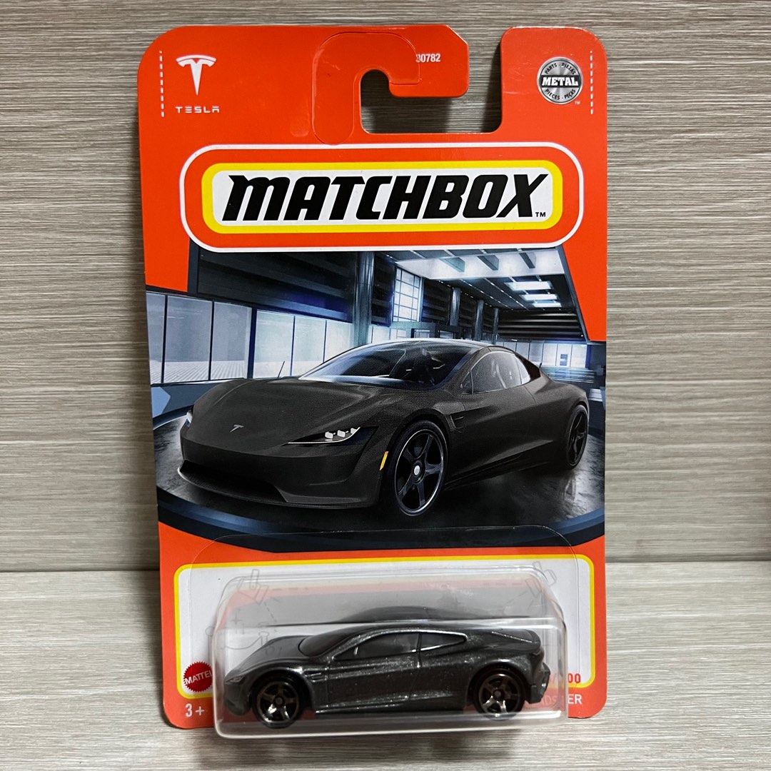 美版 MATTEL MATCHBOX TESLA ROADSTER 火柴盒 1 64 1 64 Hot Wheels Hotwheels Tomica TARMAC INNO64 TINY