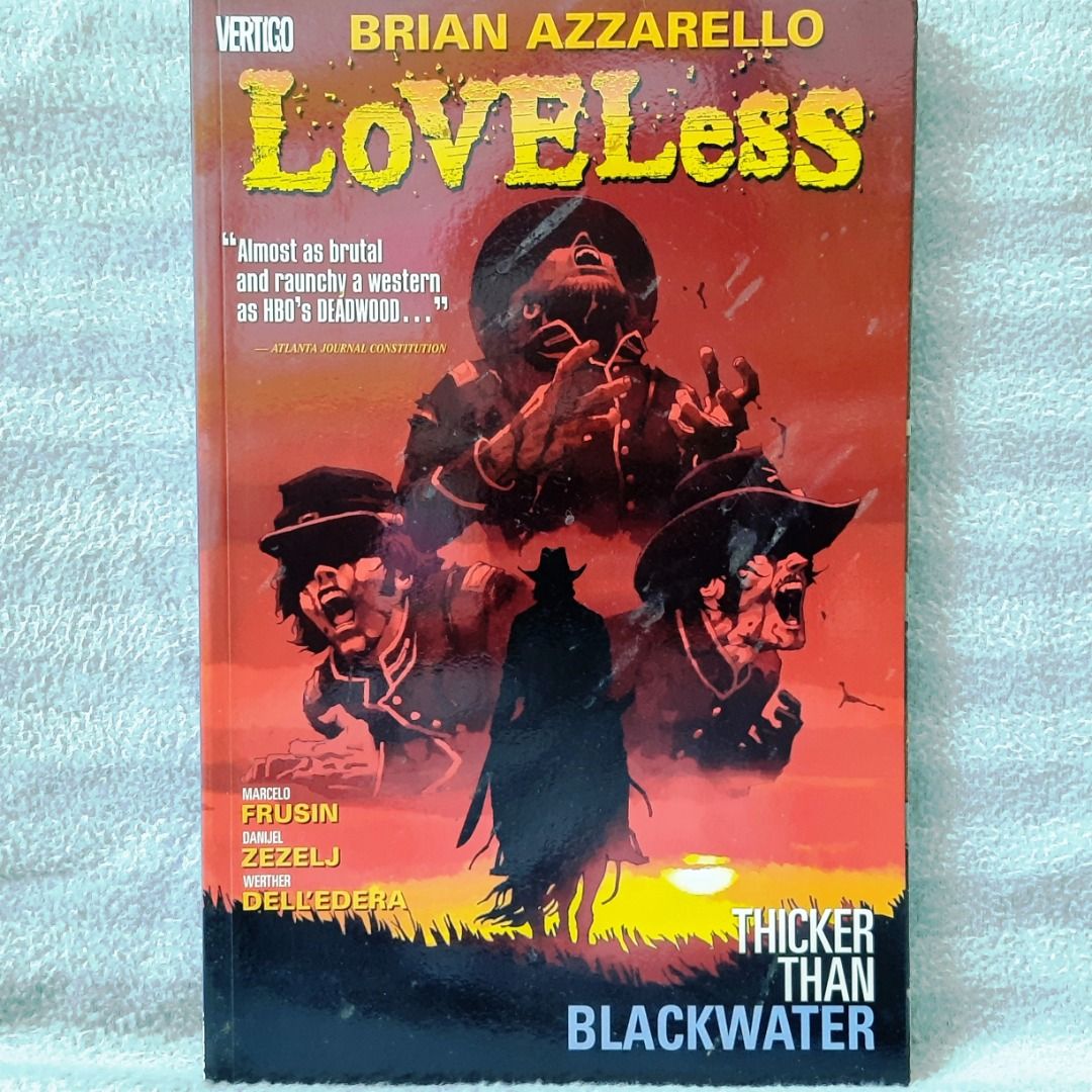 Loveless TPB St Print DC Vertigo Comics HTF MATURE READERS Brian Azzarello Marcelo