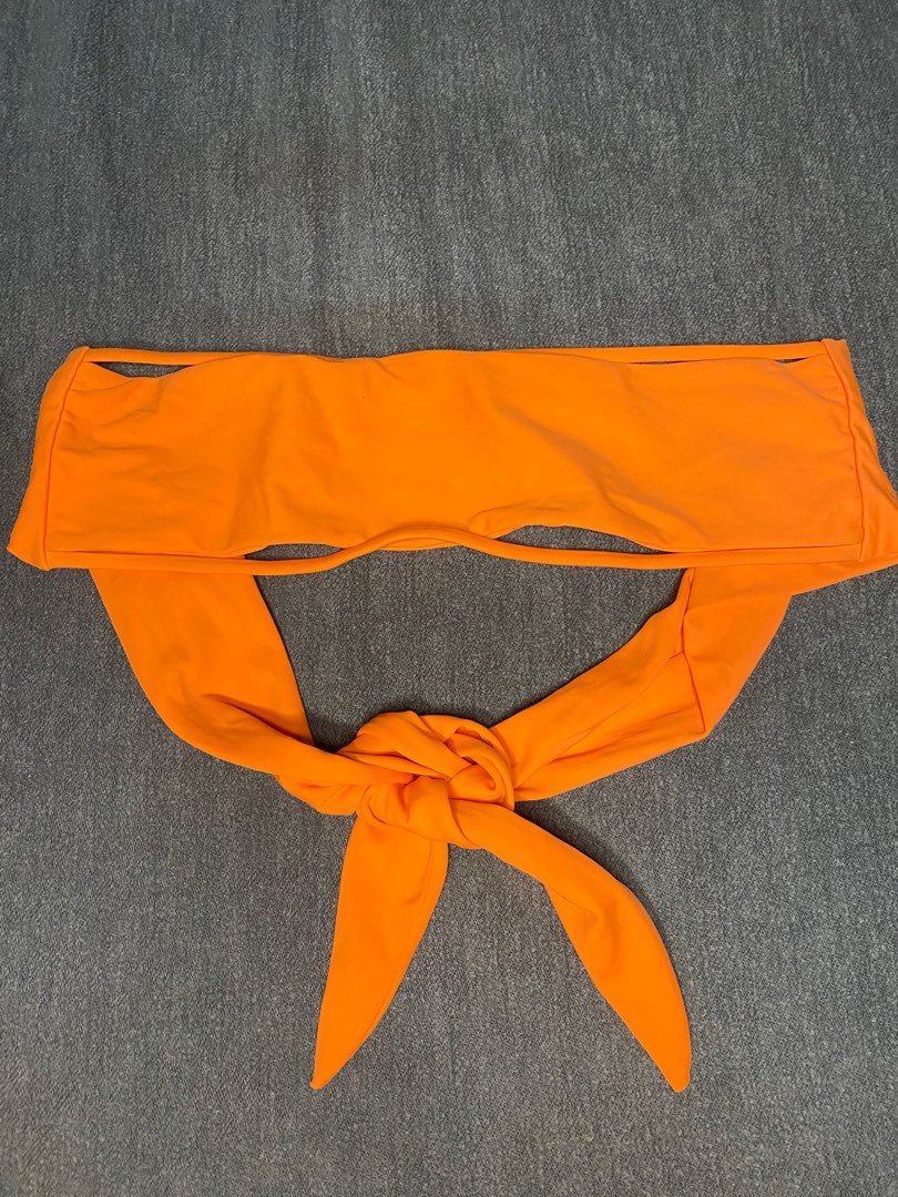 Self Tie Tube Bikini Swimsuit Women S Fashion Swimwear Bikinis