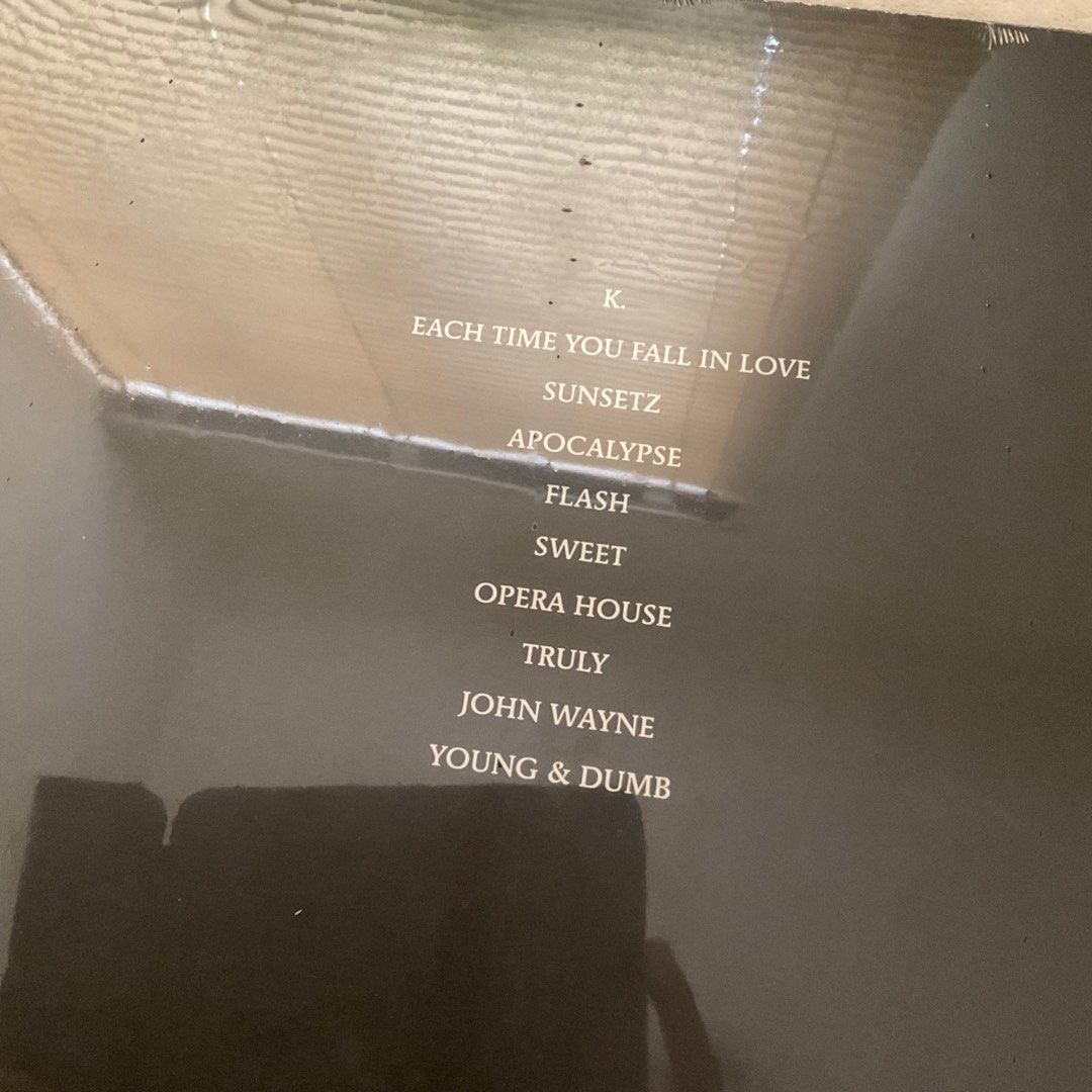 On Hand Cigarettes After Sex Cigarettes After Sex White Vinyl Lp