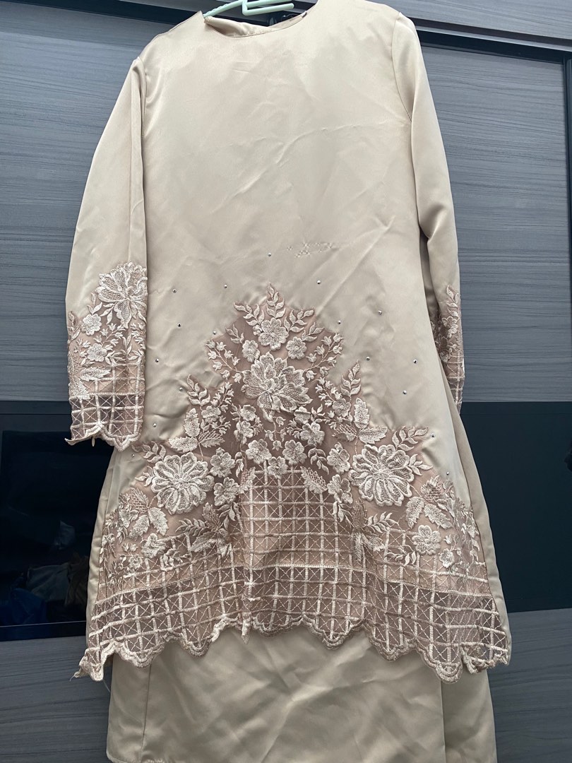 Baju Kurung Nude Women S Fashion Muslimah Fashion Baju Kurung Sets
