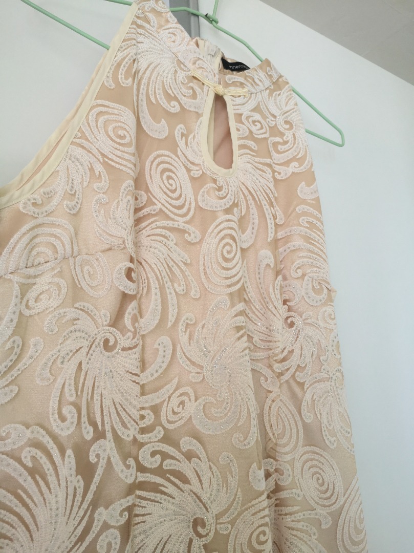Cheongsam Dress In Nude Xl Uk Women S Fashion Dresses Sets
