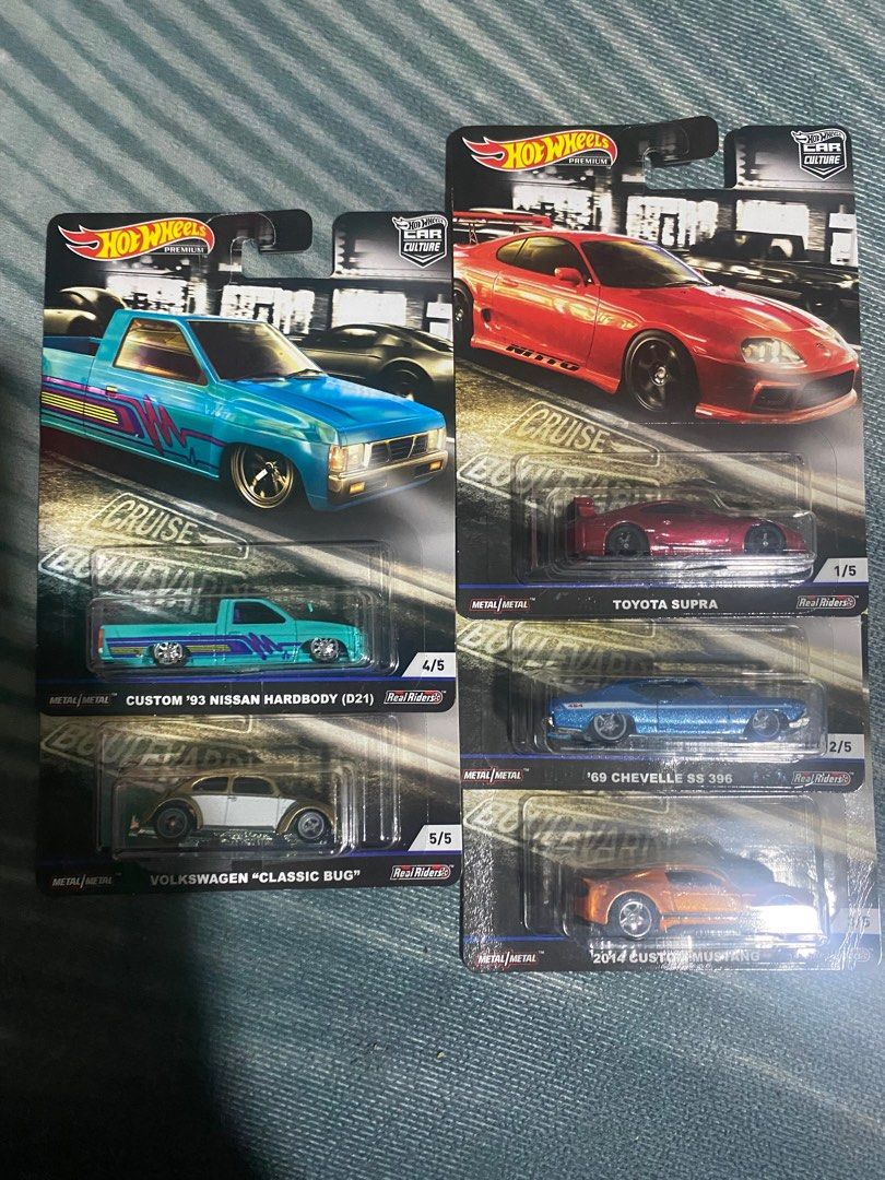 Hot Wheels Boulevard Set Of 5 Hobbies Toys Toys Games On Carousell