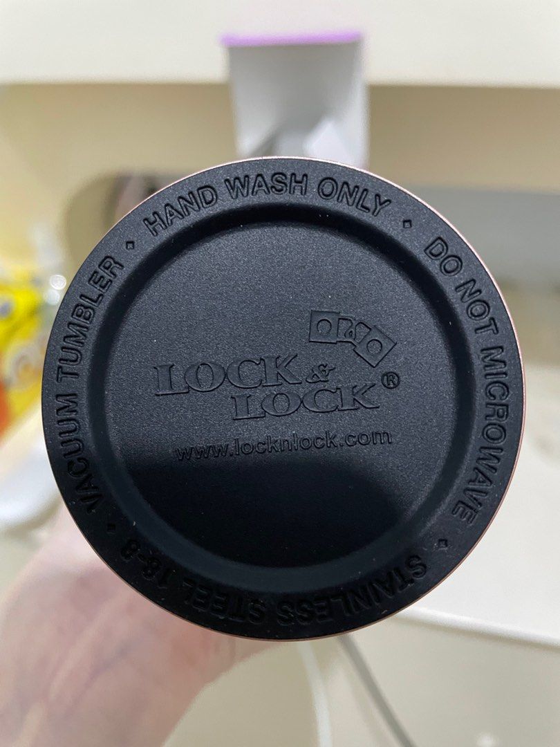Locknlock Termos Air Minum Knob Hot Cold Ml Kitchen Appliances Di Carousell