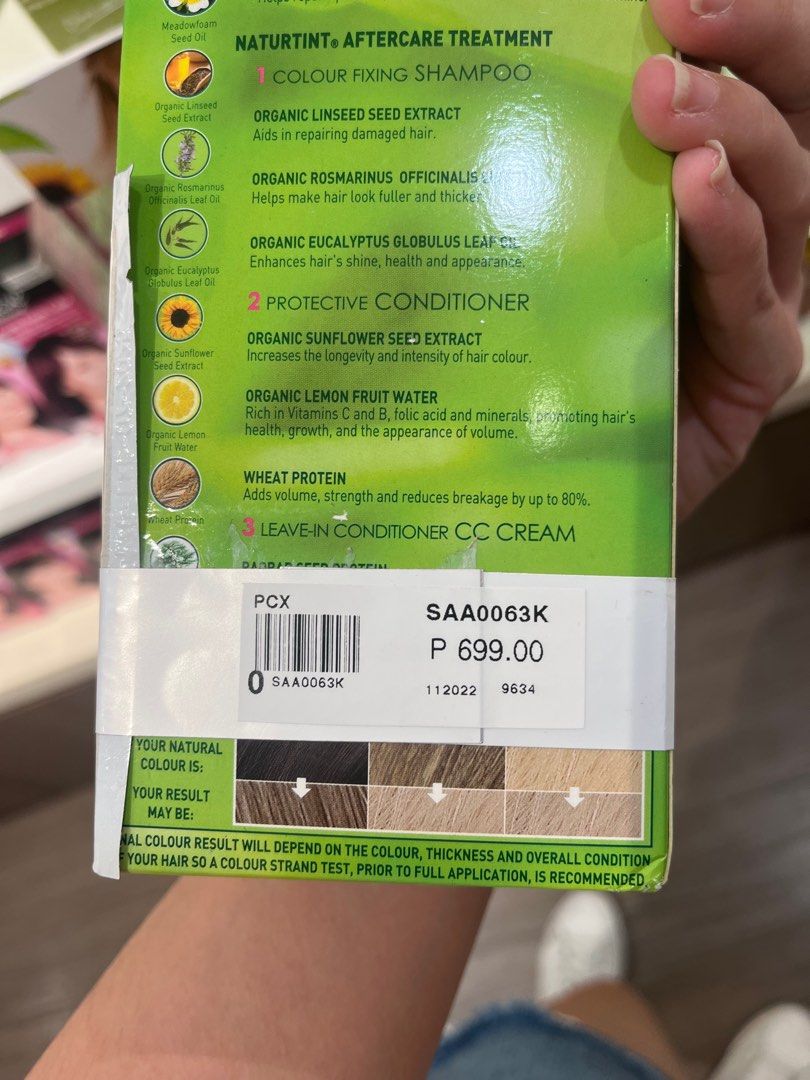 Naturtint Ash Blonde Hair Dye Repriced To Boxes For Beauty