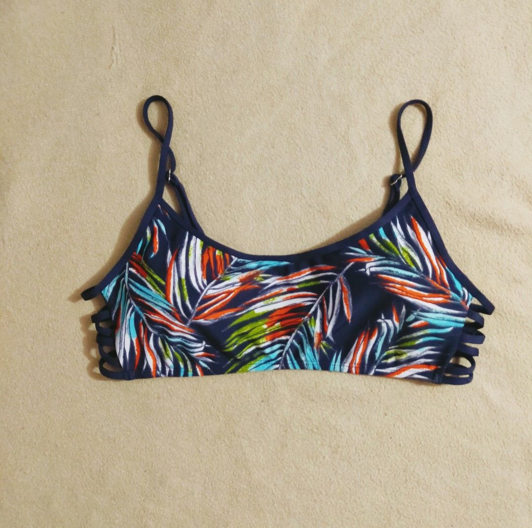 Mossimo Tropical Bikini Top Swim Top On Carousell