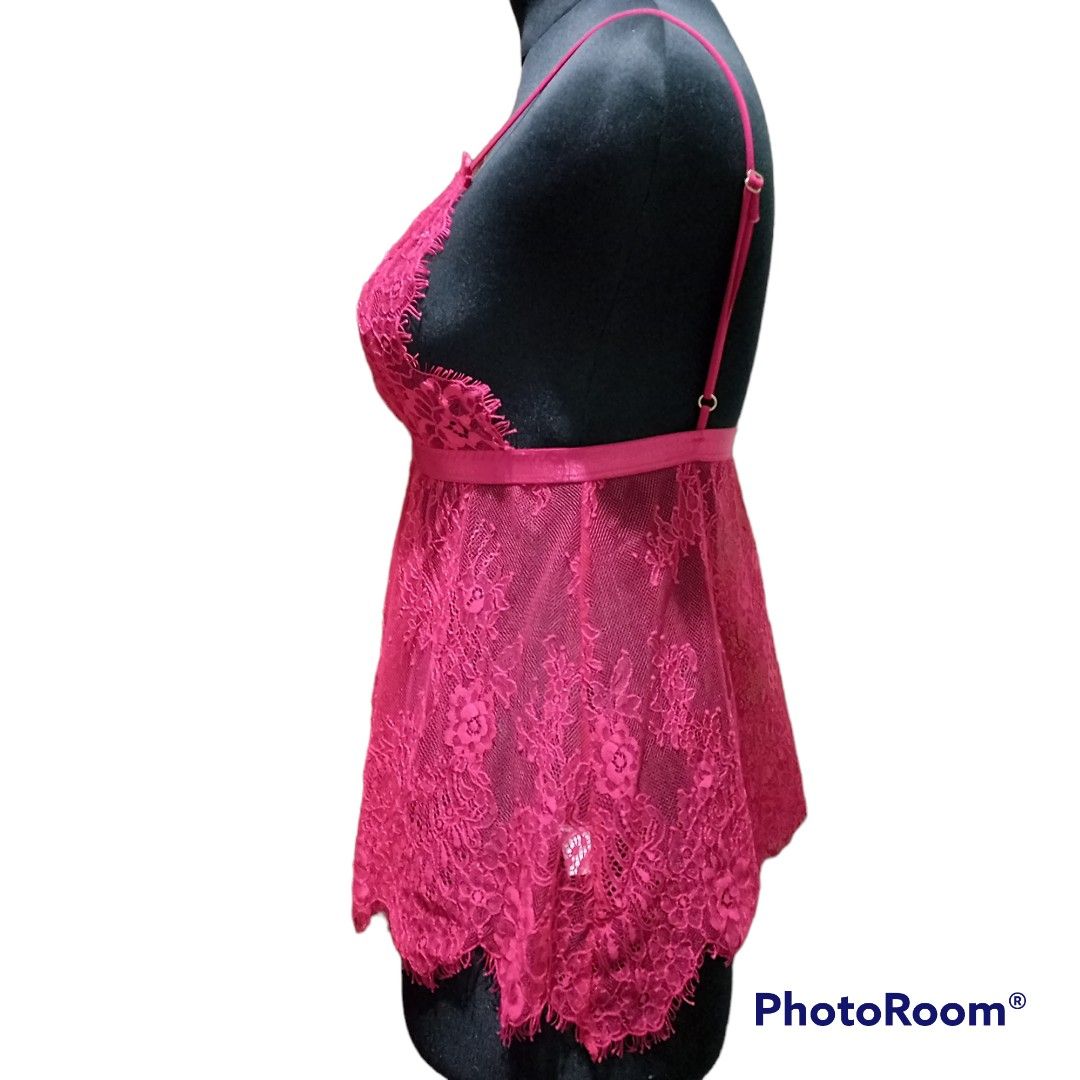 Bernice Babydoll Lingerie Sexy Lingerie By Nipplets Official Red
