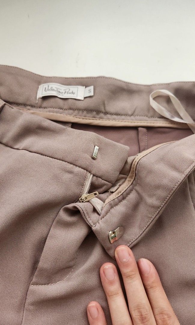 Valentino Rudy Nude Brown Pants Women S Fashion Bottoms Other Bottoms On Carousell