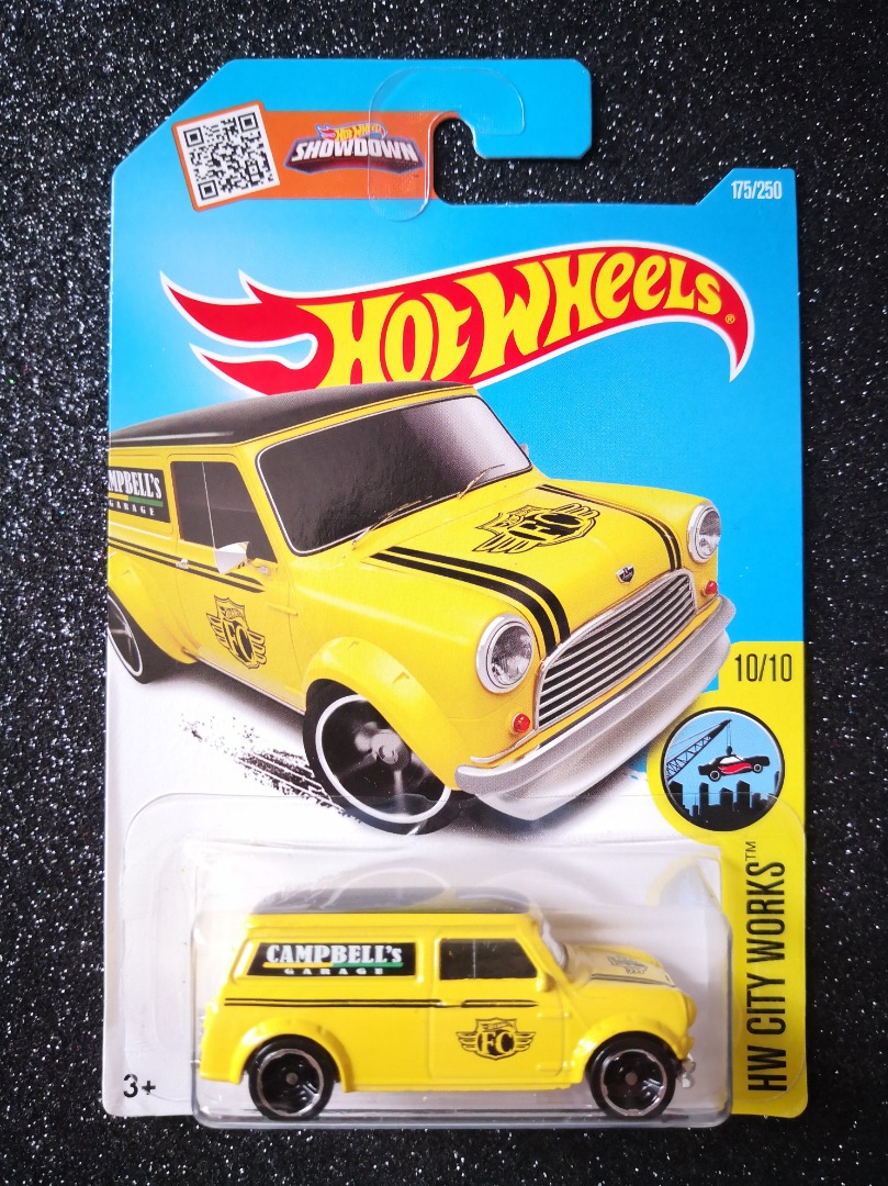 Hot Wheels 67 Austin Mini Van Campbell S Yellow Hobbies Toys Toys Games On Carousell